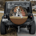thumbnail image 1 of Lotusprinthandmade Beagle Dog Spare Tire Cover With Backup Camera Hole 6 Sizes (29 in.), 1 of 7