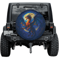 thumbnail image 1 of Lotusprinthandmade Dragon Lovers Spare Tire Cover Without Backup Camera Hole 6 Sizes (27 in.), 1 of 7