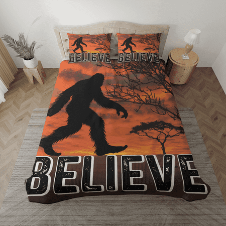 Lotusprinthandmade Bigfoot Bedding Set