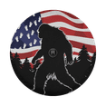 thumbnail image 1 of Lotusprinthandmade Bigfoot Funny Bigfoot Lover Spare Tire Cover With Backup Camera Hole 6 Sizes (28 in.), 1 of 7
