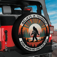 thumbnail image 1 of Lotusprinthandmade Bigfoot Spare Tire Cover With Backup Camera Hole 6 Sizes (31 in.), bigfoot spare tire wrap, 1 of 6