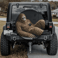 thumbnail image 1 of Lotusprinthandmade Bigfoot Spare Tire Cover With Backup Camera Hole, Bigfoot Spare Tire Cover, 1 of 7