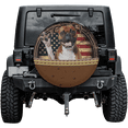 thumbnail image 1 of Lotusprinthandmade Boxer Dog Spare Tire Cover Without Backup Camera Hole 6 Sizes (34 in.), 1 of 7