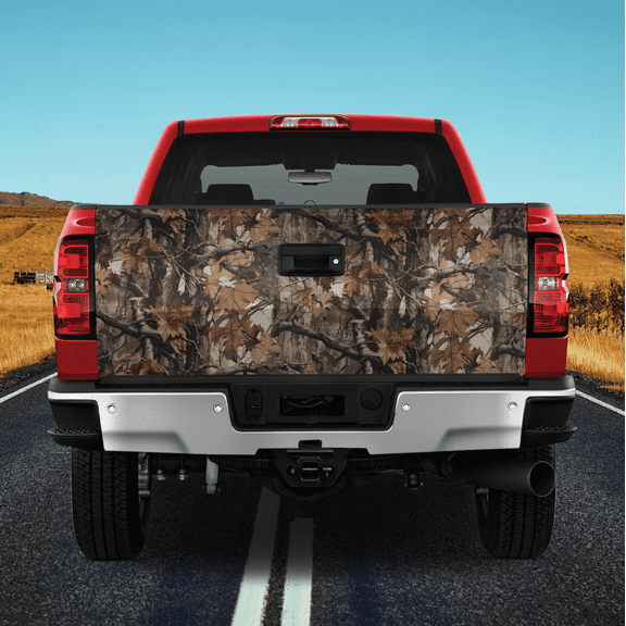 Lotusprinthandmade Camo OAK Tailgate Wrap 2 Sizes (26"x66")
