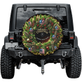 thumbnail image 1 of Lotusprinthandmade Christmas Wreath Spare Tire Cover With Backup Camera Hole 6 Sizes (33 in.), 1 of 7