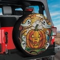 thumbnail image 1 of Lotusprinthandmade Cute Spooky with Pumpkin Halloween Spare Tire Cover Without Backup Camera Hole 6 Sizes (32 in.), 1 of 6
