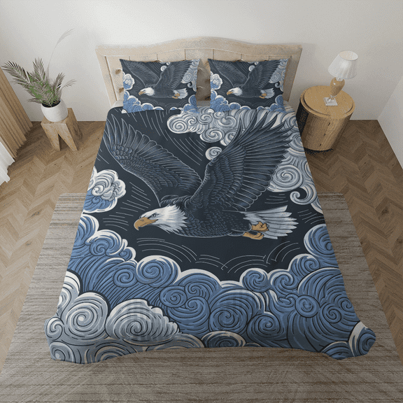 Lotusprinthandmade Eagle Bedding Set