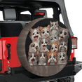 thumbnail image 1 of Lotusprinthandmade Funny Cat Spare Tire Cover With Backup Camera Hole 6 Sizes (35 in.), Cat Spare Tire Cover, 1 of 7