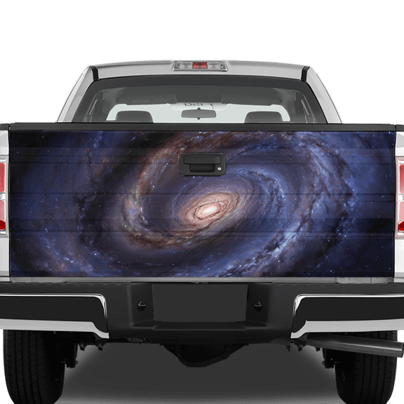 Lotusprinthandmade Galaxy Tailgate Wrap Vinyl Graphics Decal 2 Sizes (24"x58")