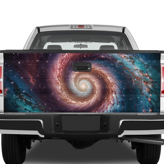 Lotusprinthandmade Galaxy Tailgate Wrap Vinyl Graphics Decal 2 Sizes (24"x58")