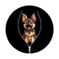 thumbnail image 1 of Lotusprinthandmade German Shepherd Dog Cute Animals Collection Zipper Pattern Spare Tire Cover Without Backup Camera Hole 6 Sizes, 1 of 8