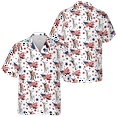 thumbnail image 1 of Lotusprinthandmade Goat US Flag Pattern 4th July Independence Day Short-sleeve Hawaiian Shirt S-5XL (4XL), 1 of 6