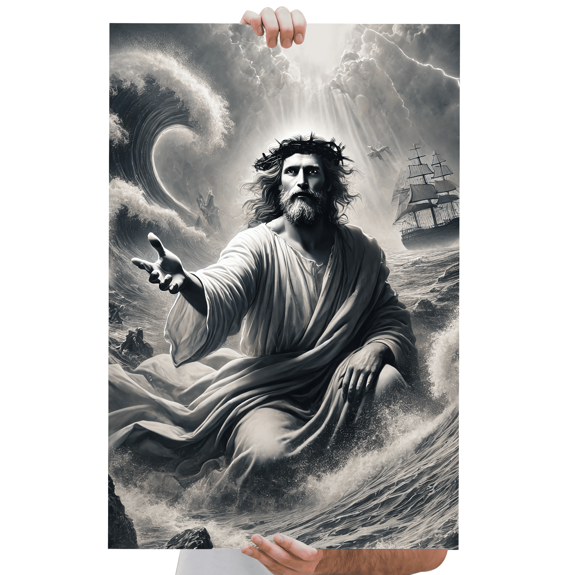 Lotusprinthandmade God Jesus Christian Poster 12