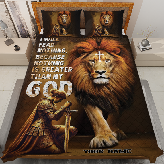 Lotusprinthandmade God Quote Quilt Bedding Set Quilt Bedding Set (Fold Hem) 5 Sizes (Made in Vietnam) (70x80), Chicken 3D Graphic Quilt Bedding Set