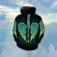 thumbnail image 1 of Lotusprinthandmade His Angel Angel Wings Hoodie 3D S-5XL Multicolor, 1 of 5