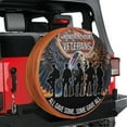 thumbnail image 1 of Lotusprinthandmade Honor Our Veterans Spare Tire Cover With Backup Camera Hole 6 Sizes, 1 of 6