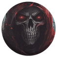 thumbnail image 1 of Lotusprinthandmade Horror Skull Skeleton Spare Tire Cover Without Backup Camera Hole 6 Sizes (28 in.), 1 of 7