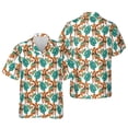 thumbnail image 1 of Lotusprinthandmade Jersey Cattle Tropical Short-sleeve Hawaiian Shirt S-5XL (XL), Cow Hawaii Shirt, 1 of 6