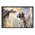 thumbnail image 1 of Lotusprinthandmade Jesus Boxer Memorial Canvas 1.5in 24" x 16", 1 of 5