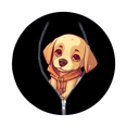 thumbnail image 1 of Lotusprinthandmade Labrador Retriever Cute Animals Collection Zipper Pattern Spare Tire Cover Without Backup Camera Hole 6 Sizes, 1 of 8