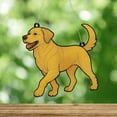thumbnail image 1 of Lotusprinthandmade Labrador Retriever Dog Custom Shape Window Hanging Acrylic Ornament (5x5), dog window hanging, acrylic pet decor, 1 of 5