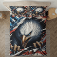 thumbnail image 1 of Lotusprinthandmade Patriotic America Flag Eagle Bedding Set (Made in Vietnam) (78x88), America Flag And Eagle Bedspread, Majestic Eagle And Flag Bedding Set, 1 of 5