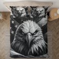 thumbnail image 1 of Lotusprinthandmade Patriotic America Flag Eagle Bedding Set, 1 of 3