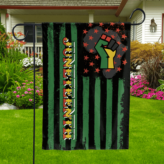 Lotusprinthandmade Peace Love and Freedom Garden Flag