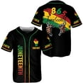 thumbnail image 1 of Lotusprinthandmade Personalized Black Pride Baseball Jersey XS-5XL Multicolor, 1 of 5