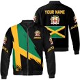 thumbnail image 1 of Lotusprinthandmade Personalized Jamaica All-over Print Bomber Jacket S-5XL Multicolor, 1 of 5