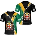 thumbnail image 1 of Lotusprinthandmade Personalized Jamaica Unisex T-shirt 3D, Jamaica Flag Tshirt, Jamaicana Shirt, 1 of 5