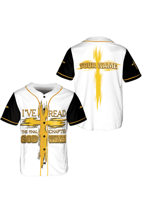 Personalized Jesus God Baseball Jersey Shirt XS-5XL Multicolor, Christian Jersey