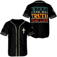 thumbnail image 1 of Lotusprinthandmade Personalized Jesus God Baseball Jersey Shirt XS-5XL Multicolor, Christian Jersey, 1 of 5