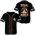 thumbnail image 1 of Lotusprinthandmade Personalized Name Christian Jesus Forgiven Unisex Baseball Jersey XS-5XL Multicolor, 1 of 5
