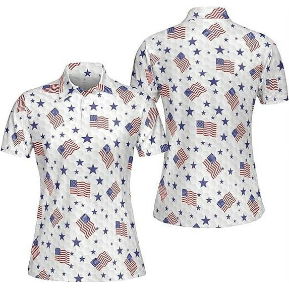 Lotusprinthandmade Personalized Name Golf Friends Women Polo (Lightweight) S-5XL Multicolor (5XL)
