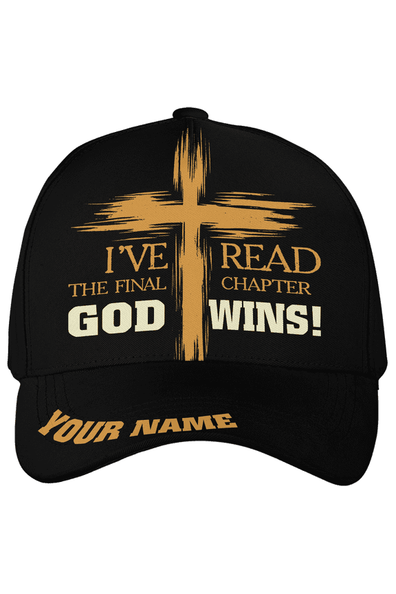 Personalized Name Jesus God Christian Classic Baseball Cap One Size Multicolor