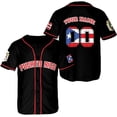 thumbnail image 1 of Lotusprinthandmade Personalized Name & Number Sports Puerto Rico Baseball Jersey XS-5XL Multicolor, 1 of 5