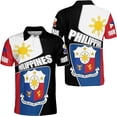 thumbnail image 1 of Lotusprinthandmade Personalized Name Philippines Flag Filipino Philippines Proud Nation Men Polo Shirt (Lightweight) S-5XL Multicolor (5XL), 1 of 5
