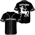 thumbnail image 1 of Lotusprinthandmade Personalized Name Sagittarius Zodiac Baseball Jersey XS-5XL Multicolor, birthday gift, sagittarius shirt, sagittarius shirt women, sagittarius zodiac shirts, 1 of 5
