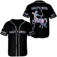 thumbnail image 1 of Lotusprinthandmade Personalized Name Sagittarius Zodiac Baseball Jersey XS-5XL Multicolor, birthday gift, sagittarius shirt, sagittarius shirt women, sagittarius zodiac shirts, 1 of 5