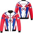 thumbnail image 1 of Lotusprinthandmade Personalized Philippines Flag All-over Print Bomber Jacket S-5XL Multicolor, 1 of 5