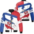 thumbnail image 1 of Lotusprinthandmade Personalized Philippines Flag All-over Print Bomber Jacket S-5XL Multicolor, 1 of 5