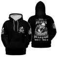 thumbnail image 1 of Lotusprinthandmade Personalized Till Death Do Us Part Hoodie 3D (3XL), 1 of 5