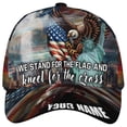 thumbnail image 1 of Lotusprinthandmade Personalized US Eagle Patriotic Classic Baseball Cap Multicolor, Eagle Cap, 1 of 7