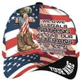 thumbnail image 1 of Lotusprinthandmade Personalized US Eagle Veteran Classic Baseball Cap Multicolor, Veteran Cap, 1 of 7