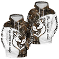 thumbnail image 1 of Lotusprinthandmade Personalized Valentine's Day She Keeps Me Safe Matching Couple Hoodie 3D (Lightweight) S-5XL Multicolor (XL), 1 of 5