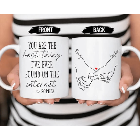 Lotusprinthandmade Personalized You're the Best Thing Ceramic Mug (11oz)
