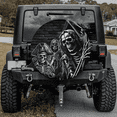 thumbnail image 1 of Lotusprinthandmade Pirate Skull Halloween Horror Spare Tire Cover Without Backup Camera Hole 6 Sizes (35 in.), 1 of 6