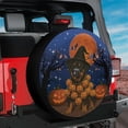 thumbnail image 1 of Lotusprinthandmade Rottweiler Dog Halloween Spare Tire Cover With Backup Camera Hole 6 Sizes (34 in.), 1 of 7