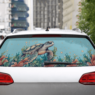 Sea Turtle Vinyl Transfer Decal Sticker For Laptop/Car/Truck